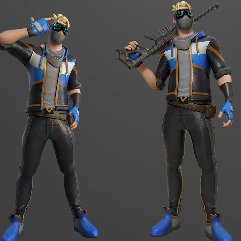 Game animation production preview
