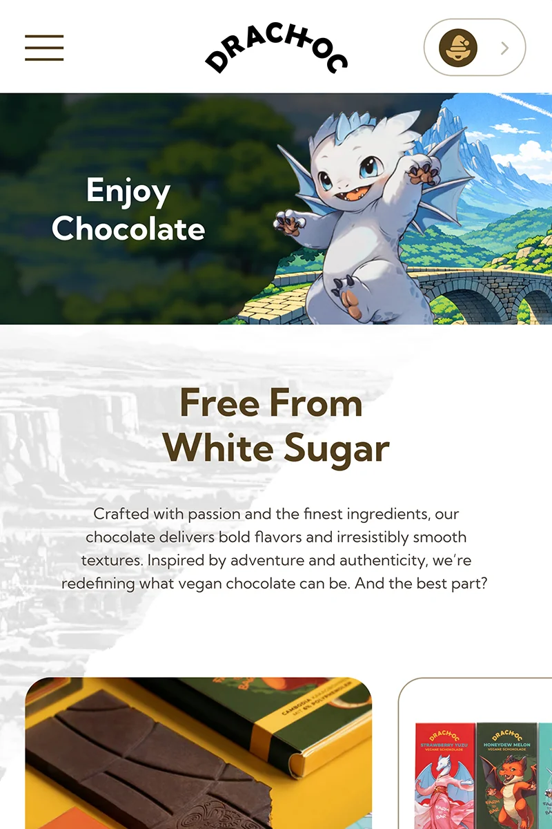 Interactive web development project