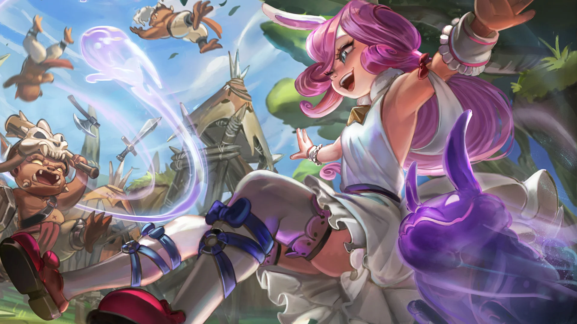 2D game art portfolio preview