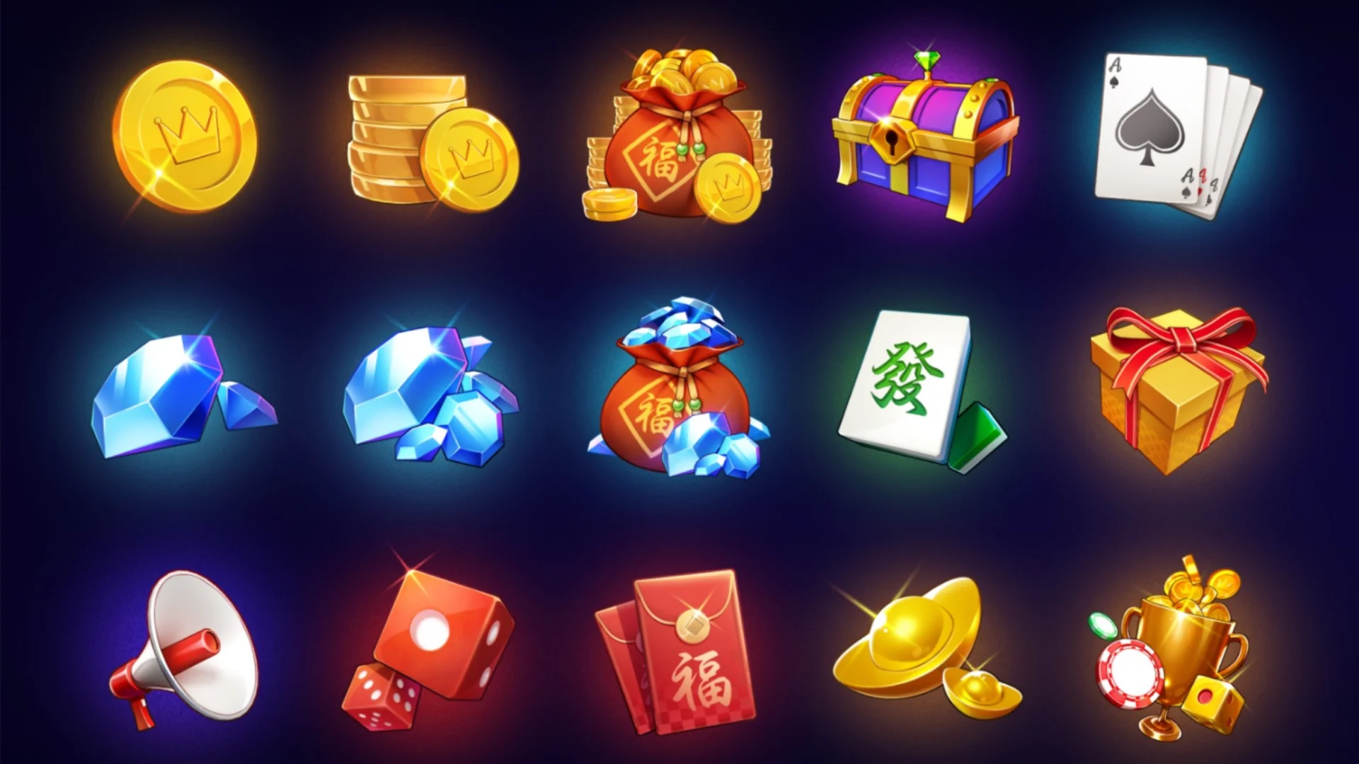 2D game art portfolio preview