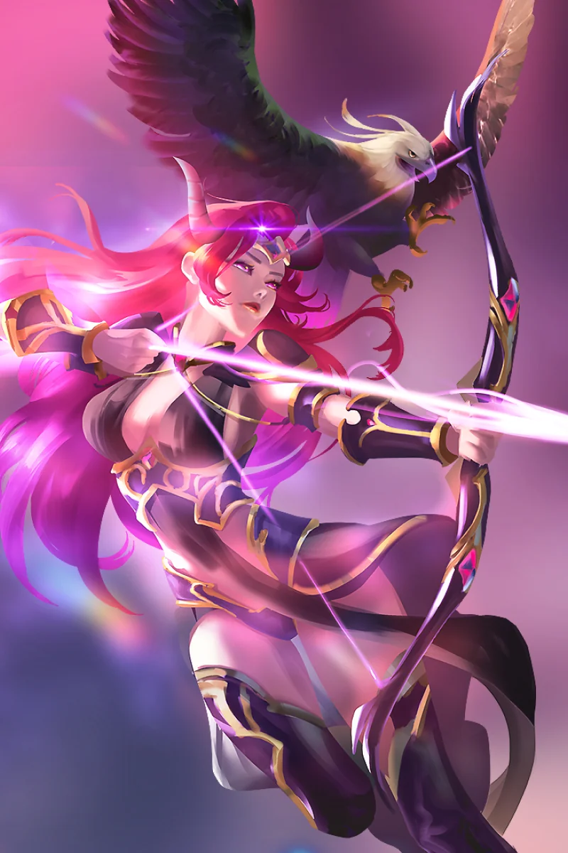 2D game art portfolio preview