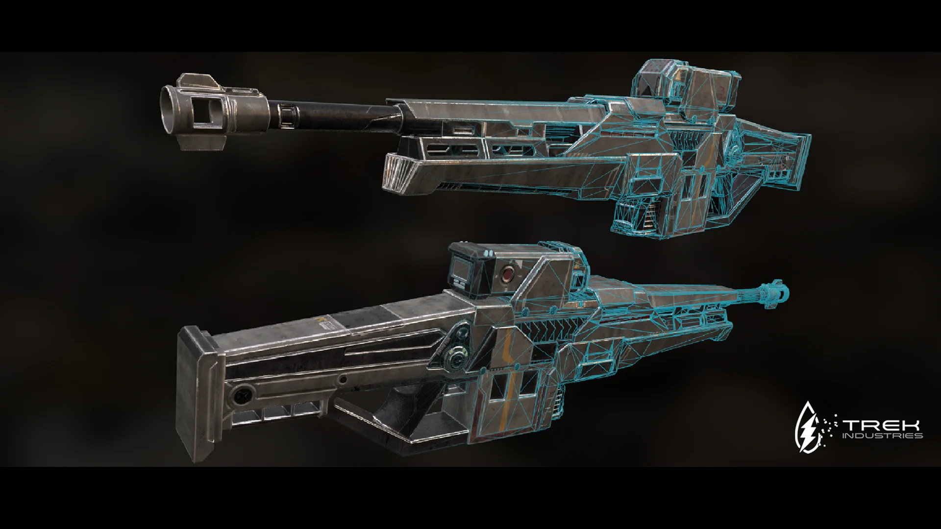 3D game art portfolio preview