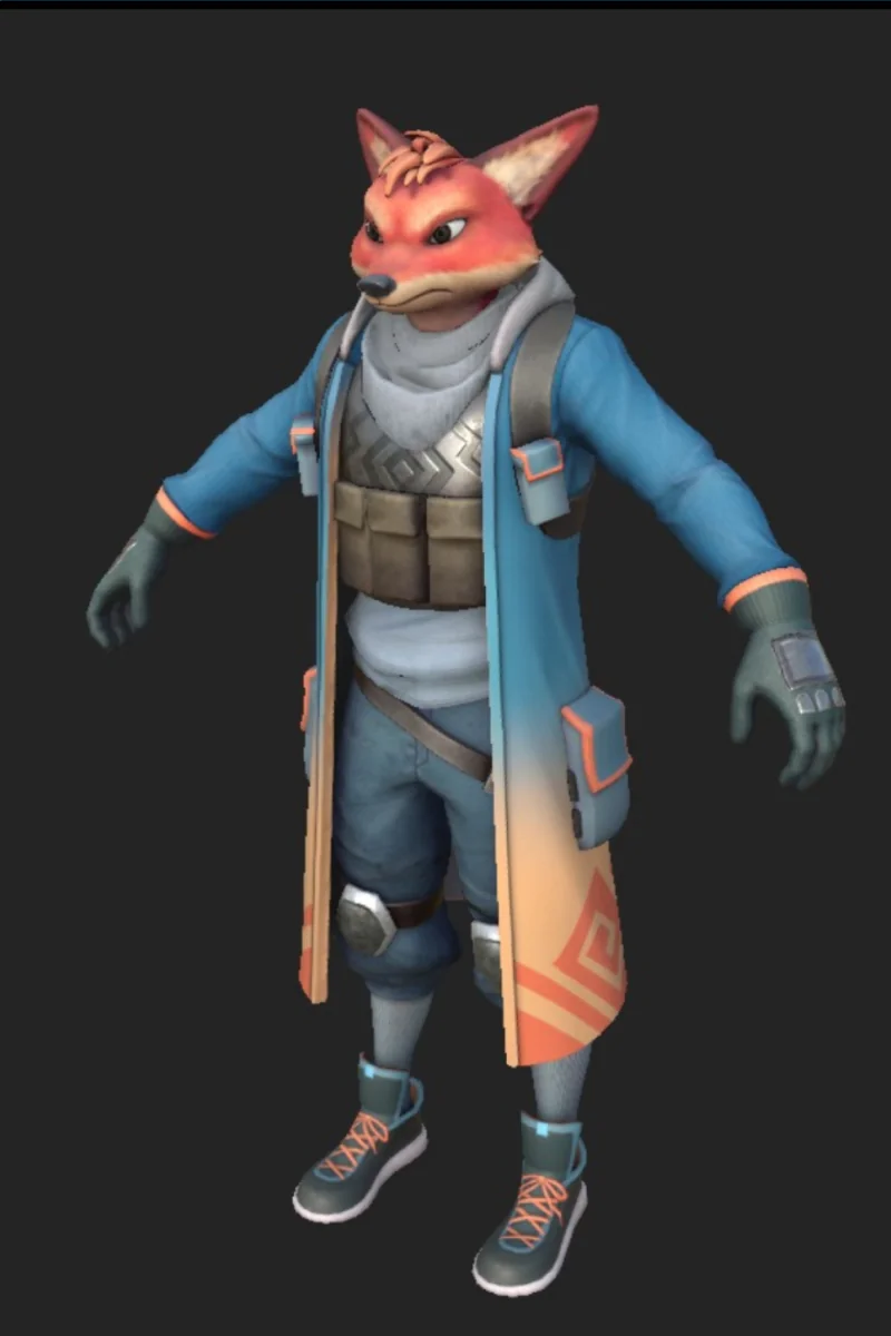 3D game art portfolio preview