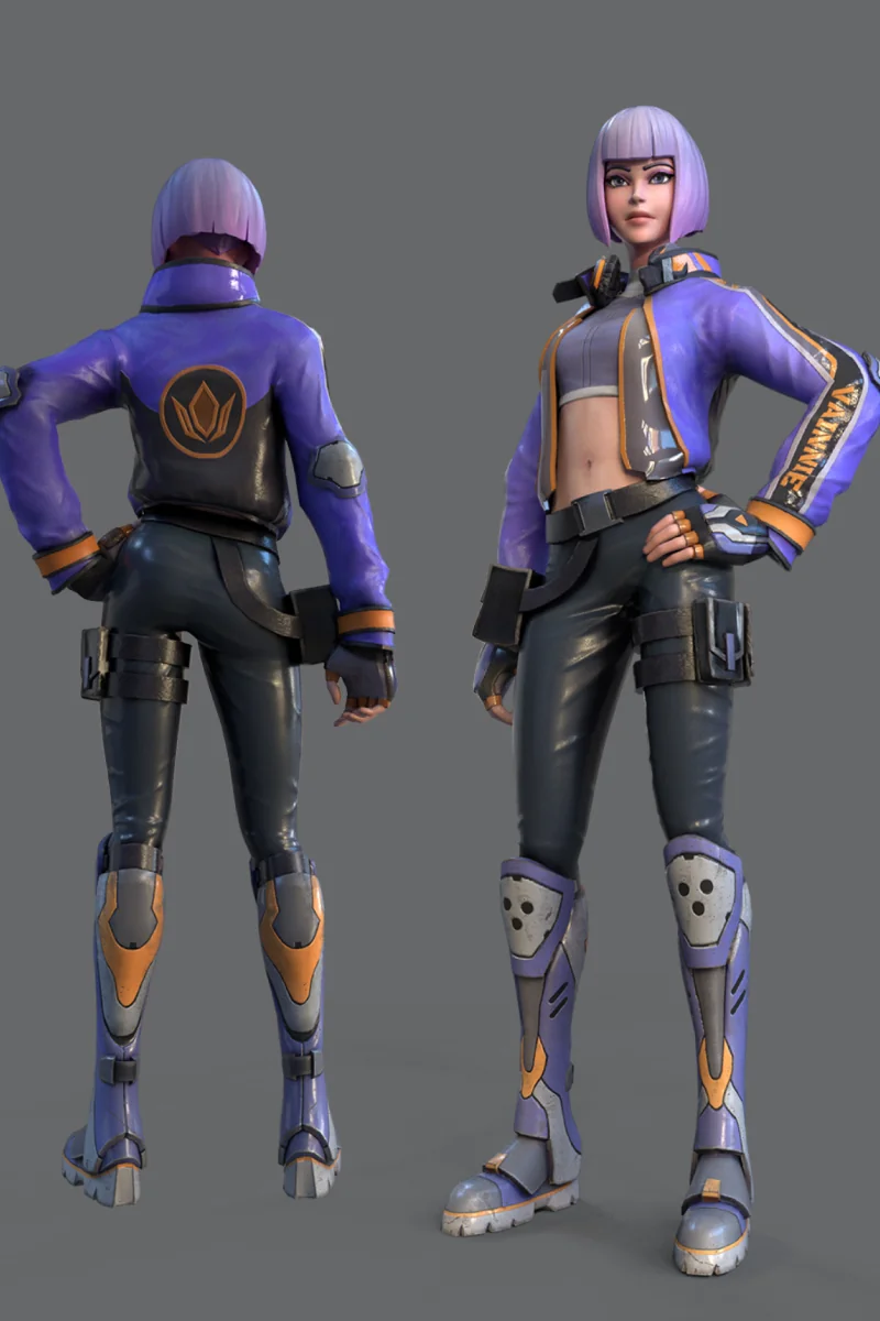3D game art portfolio preview