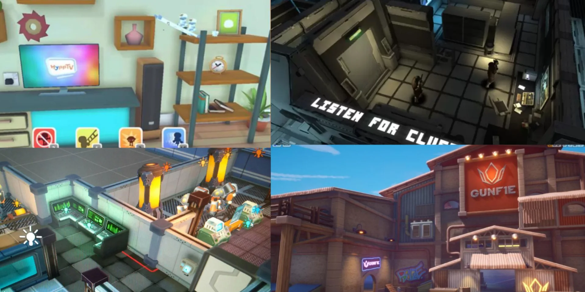 3D game art portfolio preview