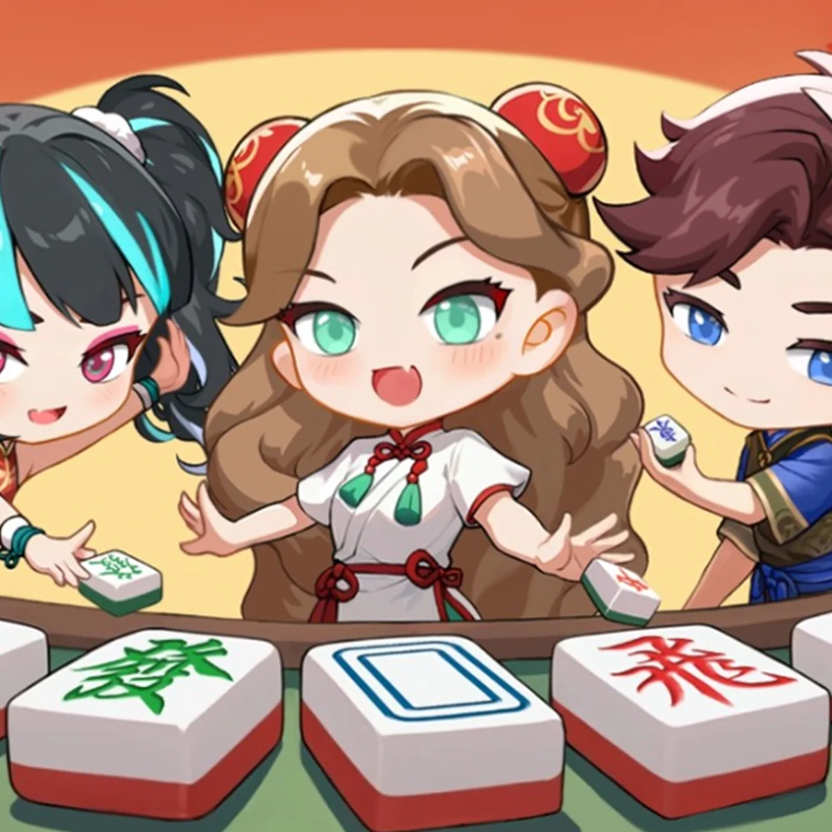 3P Mahjong game development portfolio