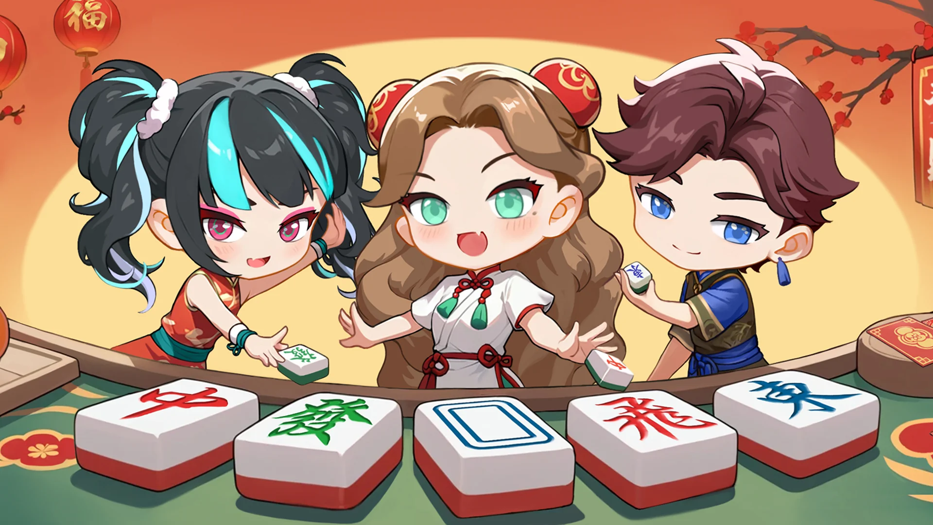 3P Mahjong game development portfolio preview