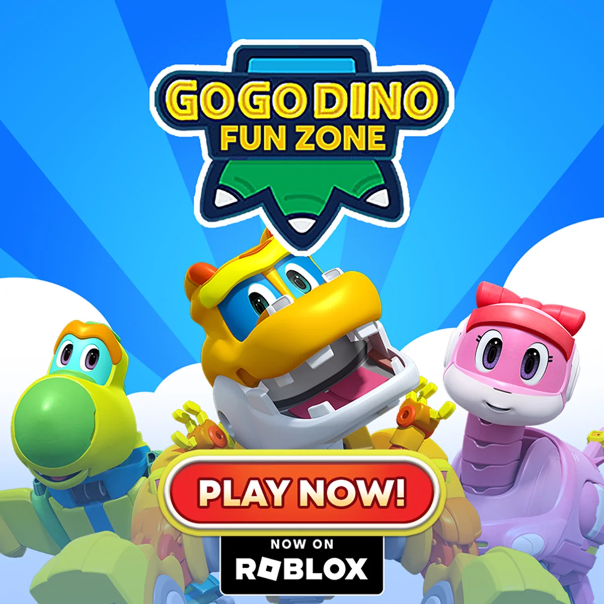 GoGoDino Roblox game development portfolio