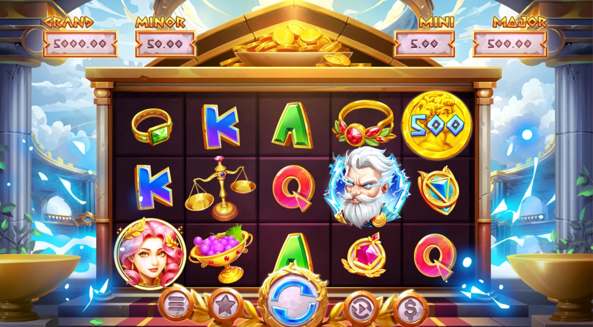 Match 3 game art portfolio preview