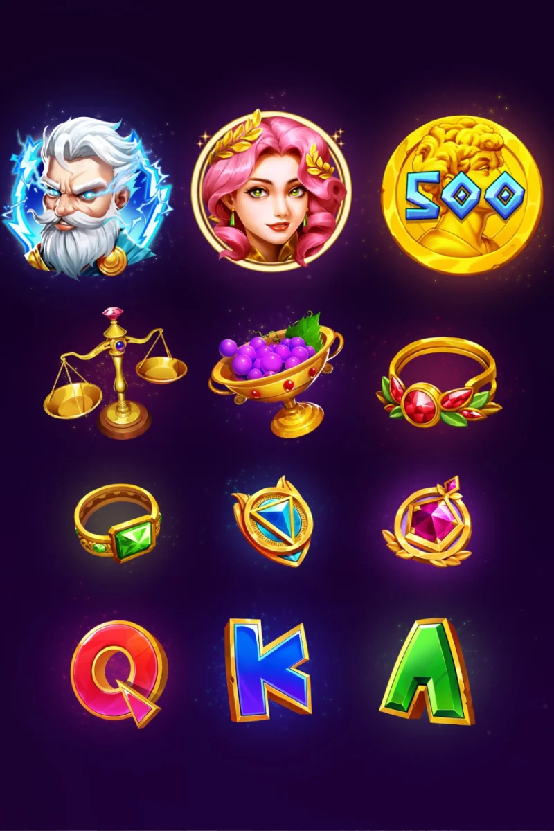 Match 3 game art portfolio preview
