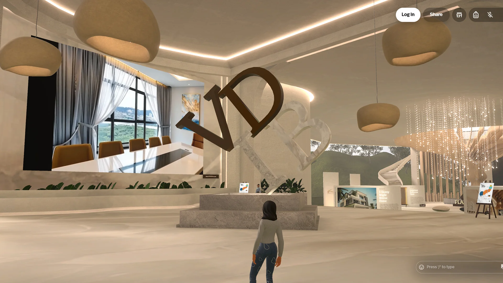 MetaVIDB spatial metaverse portfolio preview